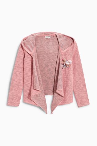 Pink Jersey Cardigan (3-16yrs)